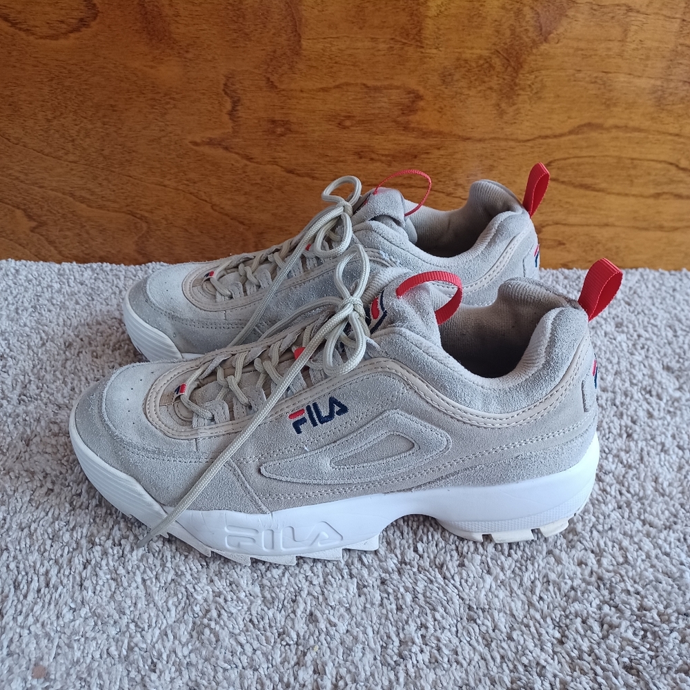 Fila K Gray Sneakers - Picture 7 of 9